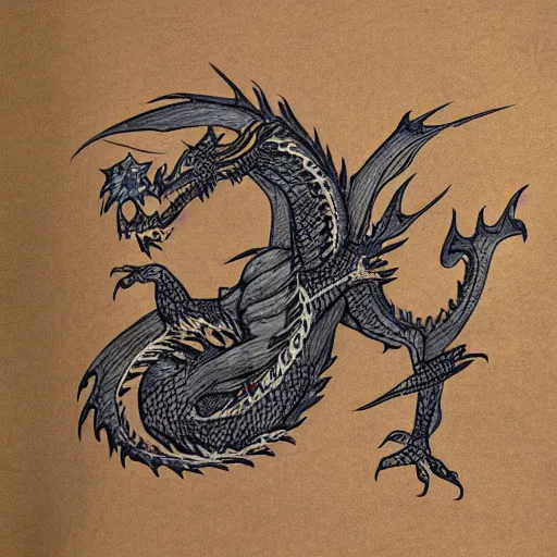 Image similar to dragon