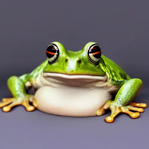 Image similar to hyperrealistic mixed media image of a ( frog ) whose head resembles alex jones, stunning 3 d render inspired art by greg rutkowski and xiang duan and thomas eakes, perfect symmetry, flesh texture, realistic, highly detailed attributes and atmosphere, dim volumetric cinematic lighting, 8 k octane detailed render, post - processing, masterpiece,