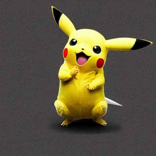 Prompt: Real life Pikachu using thunderbolt move, national geogra