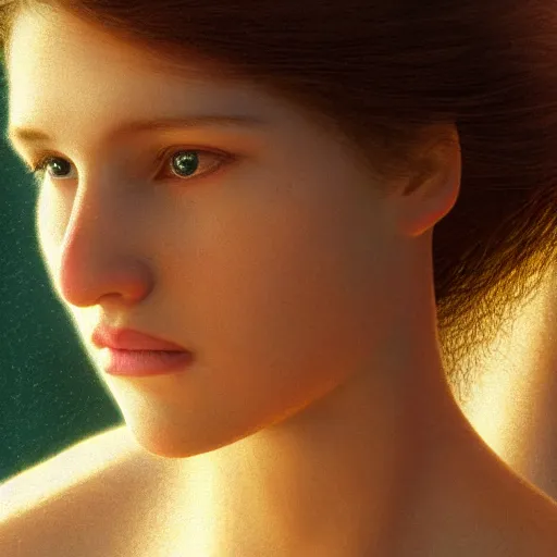 Image similar to photo portrait of a beautiful emotional female in soft light, symmetrical, centered, by edward robert hughes, annie leibovitz and steve mccurry, david lazar, jimmy nelsson, breathtaking, 8 k resolution, extremely detailed, beautiful, establishing shot, artistic, hyperrealistic, beautiful face, octane render