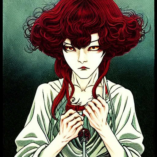 Image similar to prompt : portrait of rogue painted in miyazaki color style drawn by katsuhiro otomo and takato yamamoto, inspired by fables, china doll face, smooth face feature, intricate oil painting, high detail, sharp high detail, manga and anime 2 0 0 0