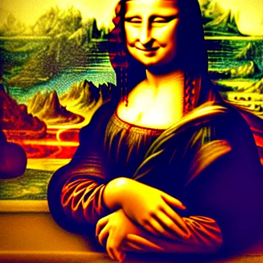 Image similar to 8k photo of the mona lisa