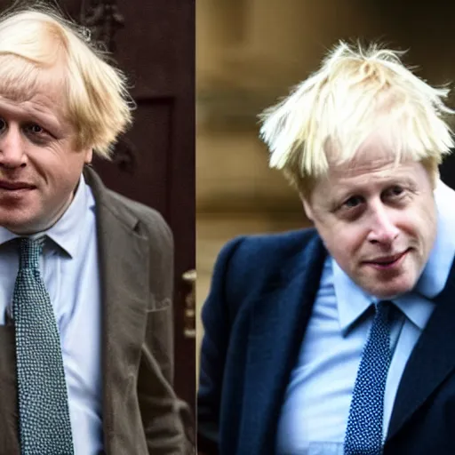 Image similar to Boris Johnson as the 10th Doctor