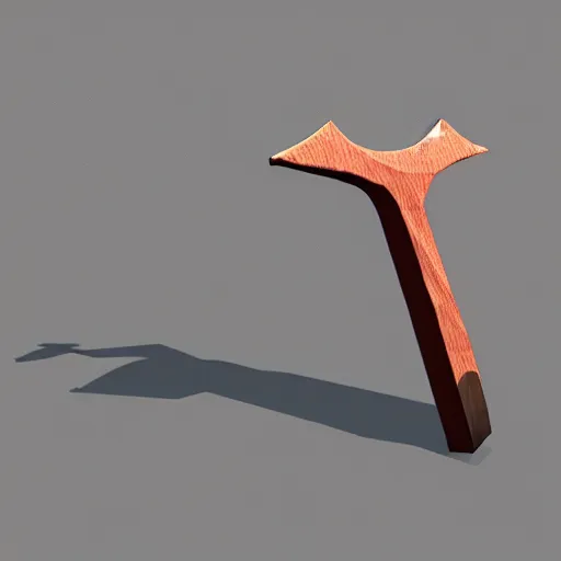 Image similar to slice with axe game, hypercasual, low poly