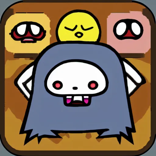 Image similar to binding of isaac pokemno game icon