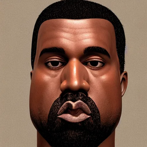 Image similar to hyperrealistic film still of kanye west conway twitty, stunning 3 d render inspired by istvan sandorfi & greg rutkowski & mike judge, perfect symmetry, dim volumetric cinematic lighting, 8 k octane comprehensive render, extremely mega hyper - detailed and lifelike attributes & atmosphere, intricate, realistic flesh texture, masterpiece, artstation, stunning,