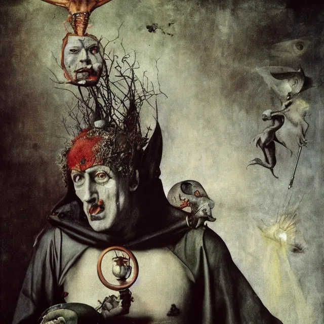 Image similar to full color hd photo of mephistopheles, octane render 4 k, by hieronymus bosch, joel peter witkin, annie liebovitz. gustave dore, hr giger, epic, artstation, cgisociety, weta, disney