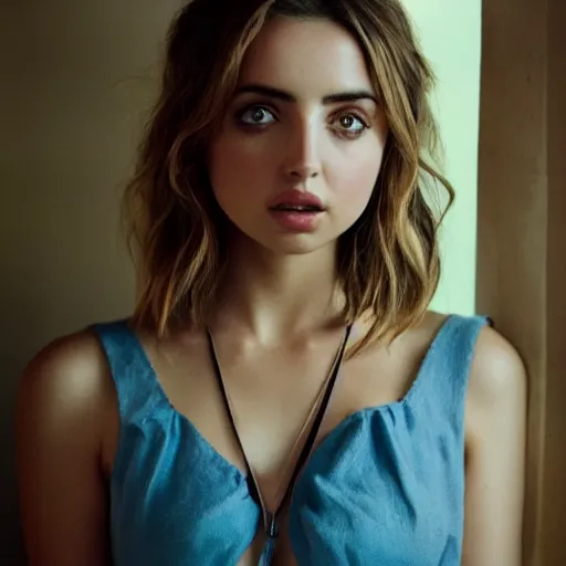 Image similar to ana de armas portrait, film still, 16k UHD