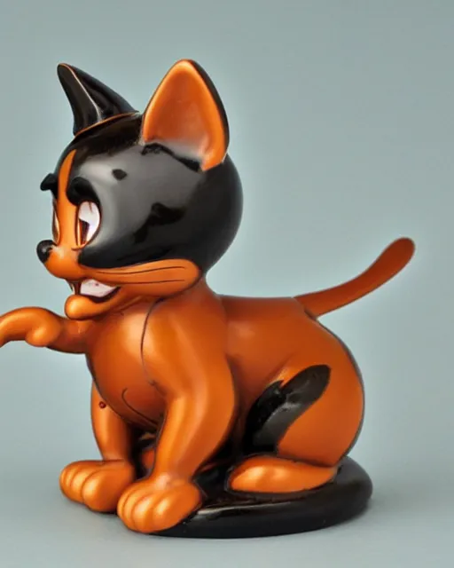 Image similar to disney, Wako Cat, 1940, figurine, detailed product photo