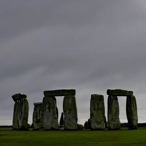 Image similar to stonehenge on the mood