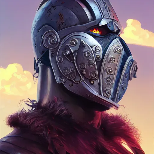 Image similar to cyberpunk viking helmet mask warrior goddess robot ninja fantasy, art gta 5 cover, official fanart behance hd artstation by jesper ejsing, by rhads, makoto shinkai and lois van baarle, ilya kuvshinov, ossdraws