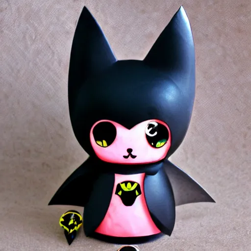 Image similar to kawaii bat with daggers