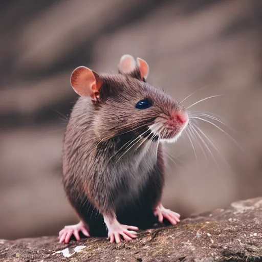 Image similar to professional photograph of handsome brown rat