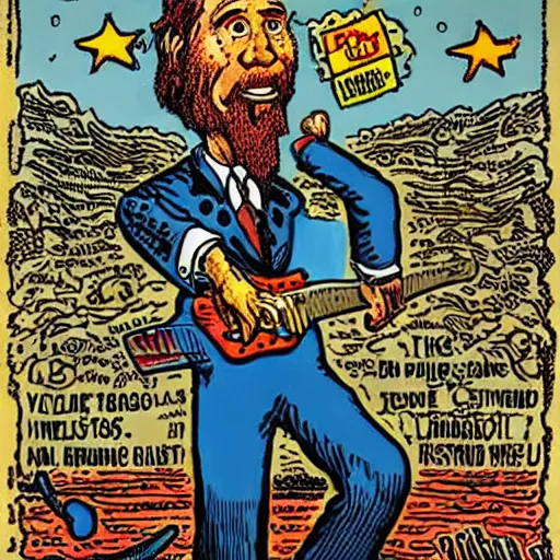 Image similar to a man by robert crumb