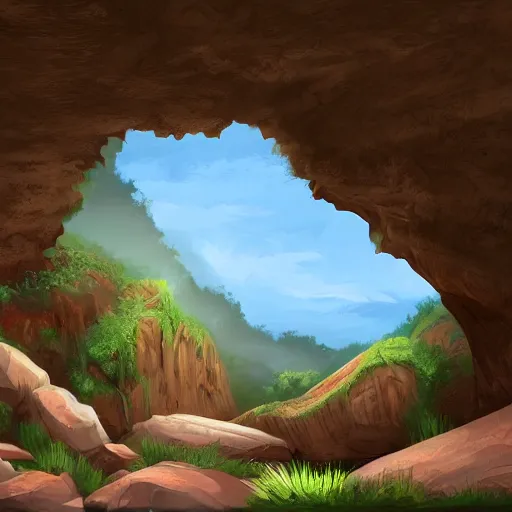 Cave Entrance Background Pack