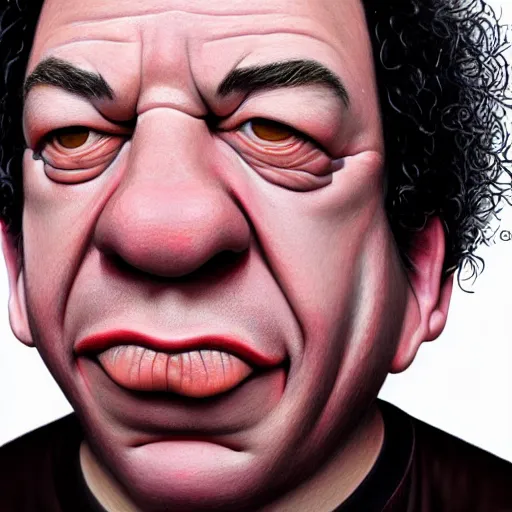 Prompt: Caricature portraits done of Dean Ween, realistic, hyperrealistic, very realistic, highly detailed, very detailed, extremely detailed, detailed, oil painting, digital art, trending on artstation