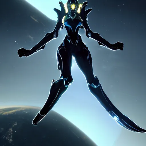 Prompt: massively giant beautiful and stunning saryn prime warframe, doing an elegant pose, looming over you, you looking up at her from the ground, slick elegant design, sharp claws, detailed shot legs-up, highly detailed art, epic cinematic shot, realistic, professional digital art, high end digital art, DeviantArt, artstation, Furaffinity, 8k HD render, epic lighting, depth of field