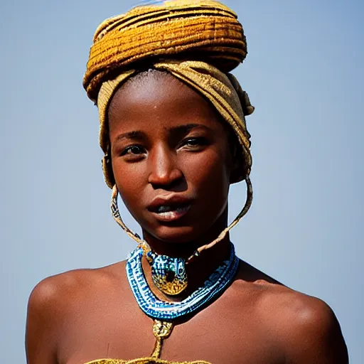 Image similar to a nubian princess,