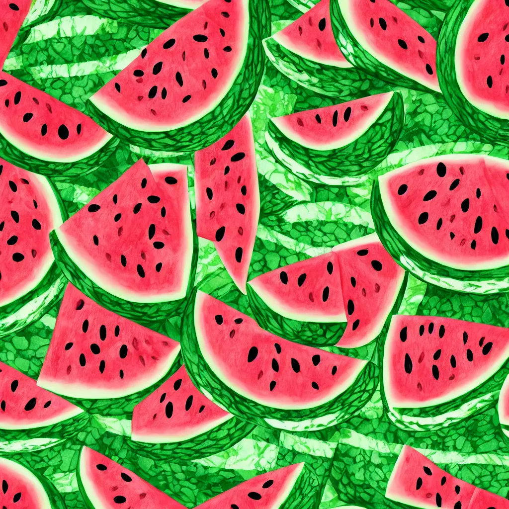 Watermelon wallpaper on Craiyon