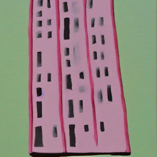 Prompt: pink tower