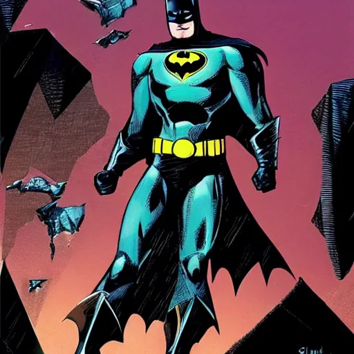 Prompt: batman in iron man armor