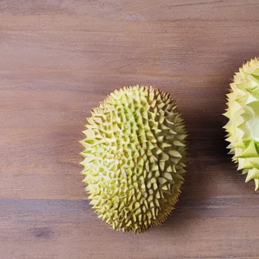 Image similar to an durian explode into small pieces