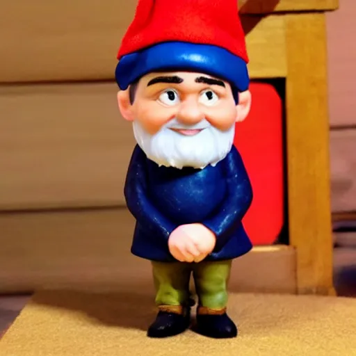 Image similar to ben shapiro as a gnome