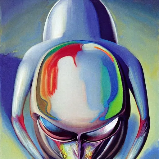 Image similar to alien by wayne thiebaud