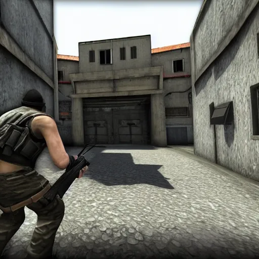 Counter-Strike: Source (2022) de_dust2 Multiplayer Gameplay 