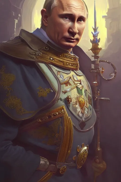 Prompt: Putin as minion, fantasy, portrait, highly detailed, digital painting, artstation, concept art, smooth, sharp focus, illustration, cinematic lighting, art by artgerm and greg rutkowski and alphonse mucha