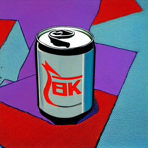 Image similar to 8 k capture scan of soda can in style of half - life, high textured, conceptual, intricate detailed painting, illustration sharp detail, manga 1 9 9 0