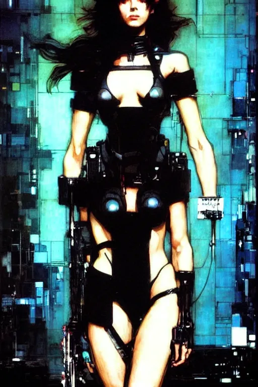 Image similar to synthwave, painting by john william waterhouse, yoji shinkawa