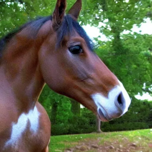 Image similar to napoleon's horse as a squirrel