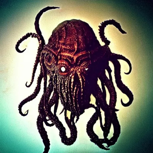 Prompt: dread Cthulhu but cute, photo