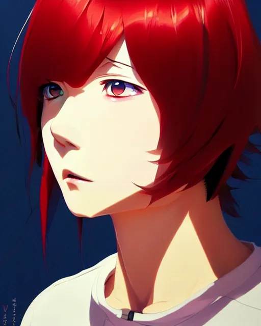 Image similar to fireman | | very very anime!!!, fine - face, audrey plaza, realistic shaded perfect face, fine details. anime. realistic shaded lighting poster by ilya kuvshinov katsuhiro otomo ghost - in - the - shell, magali villeneuve, artgerm, jeremy lipkin and michael garmash and rob rey