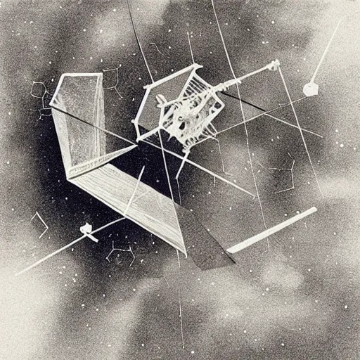 Prompt: “James Webb Space Telescope sketch by DaVinci”