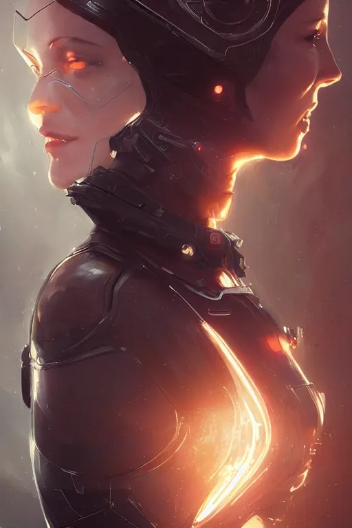 Image similar to Portrait of Jane 9SAJd in a futuristic spacesut highly detailed digital painting artstation concept art by artgerm and greg rutkowski