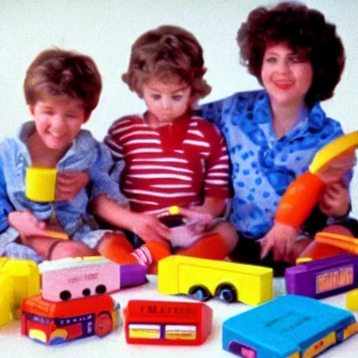 Image similar to vhs footage of an adorable 8 0 s creatacrittles toy