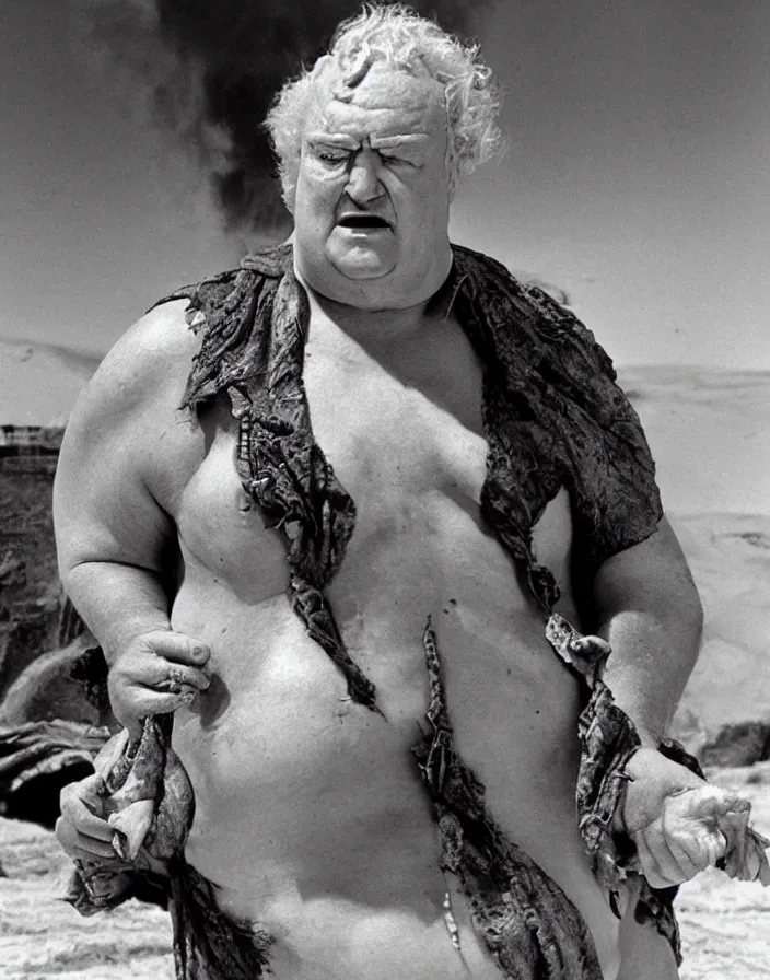Prompt: actor kenneth mcmillan as the baron harkonnen in dune