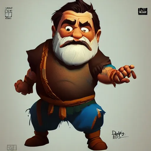 Prompt: upper body illustration of robert de niro as a dwarf warrior, long beard, mattepainting concept blizzard pixar maya engine on stylized background splash comics global illumination lighting artstation, sharp focus, lois van baarle, ilya kuvshinov, rossdraws