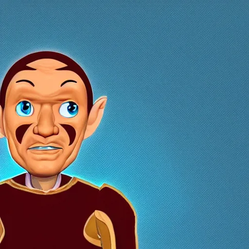 Image similar to a ferengi in emoji form