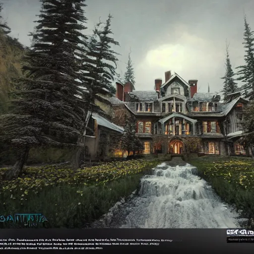 Prompt: A highly detailed 4K matte painting of the shining ArtStation, CGSociety, Unreal Engine