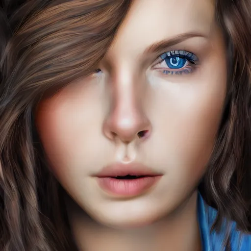 Image similar to Ultrarealistic portrait of Samantha Sam Manson, hyperdetalied, high quality, high rendering, 8k, digital art,