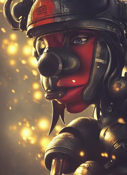 Prompt: Realistic Ogun fro fire force, artistic pose, light atmosphere, cinematic shot, intricate, ornate, photorealistic, ultra detailed, realistic, 100mm, photography, octane, high definition, depth of field, bokeh, 8k, artstation