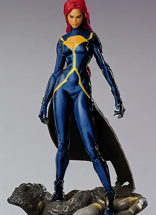 Prompt: Fine Image on the store website, eBay, Full body, 80mm resin detailed miniature of Storm from X-men