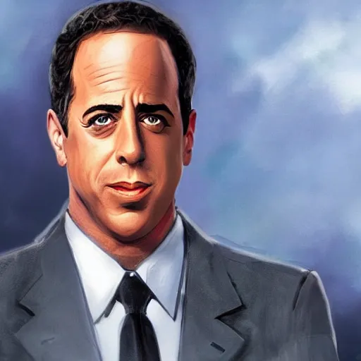 Prompt: Jerry Seinfeld as a navy SEAL, high resolution fantasy concept art, intricate details, soft lighting