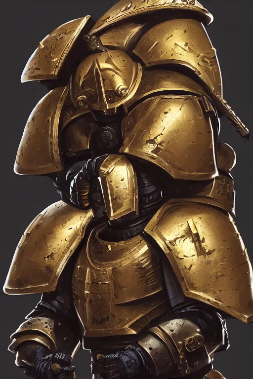 Image similar to armor portrait heros warhammer 4 0 k horus heresy fanart - the primarchs emperor by johannes helgeson animated with vfx concept artist & illustrator global illumination ray tracing hdr fanart arstation zbrush central hardmesh 8 k octane renderer comics stylized