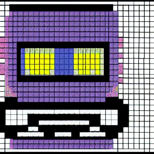 Image similar to pixel art, nes, 256 colors, vga, walter white