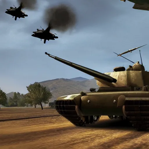 Image similar to war thunder game