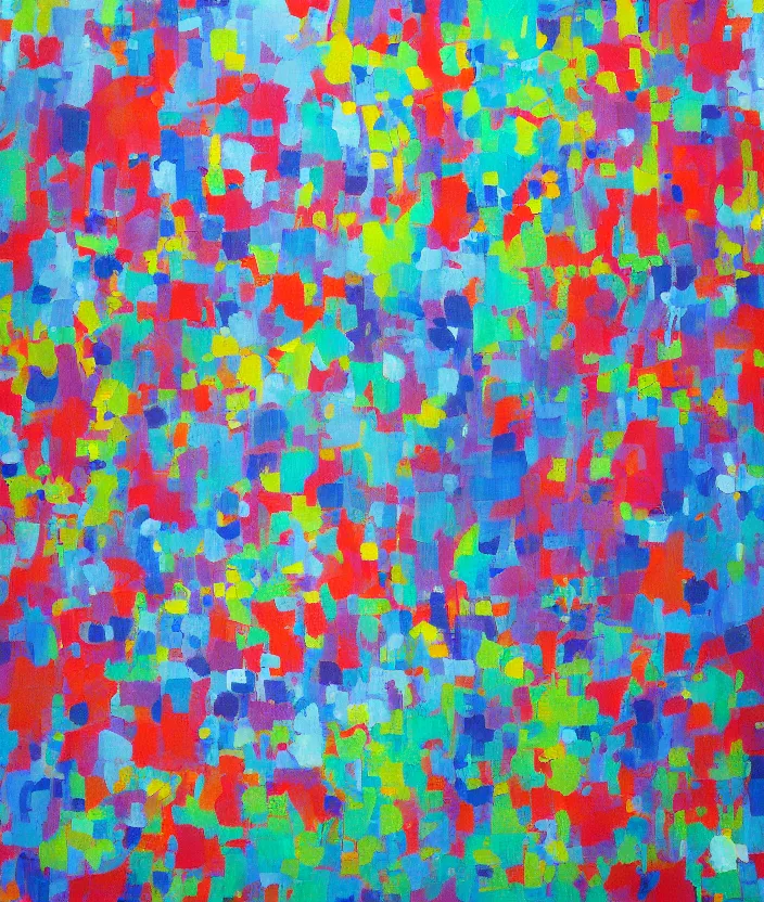 Image similar to a painting i have been meaning to make from a large canvas with no paint and a sense of being about the future